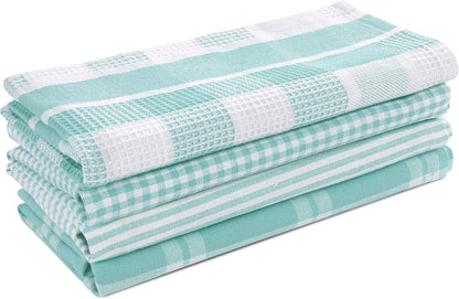 Dish Towels for Kitchen 100% Cotton Tightly Woven - Olive