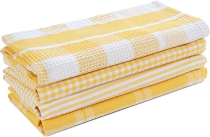 Dish Towels for Kitchen 100% Cotton Tightly Woven - Olive