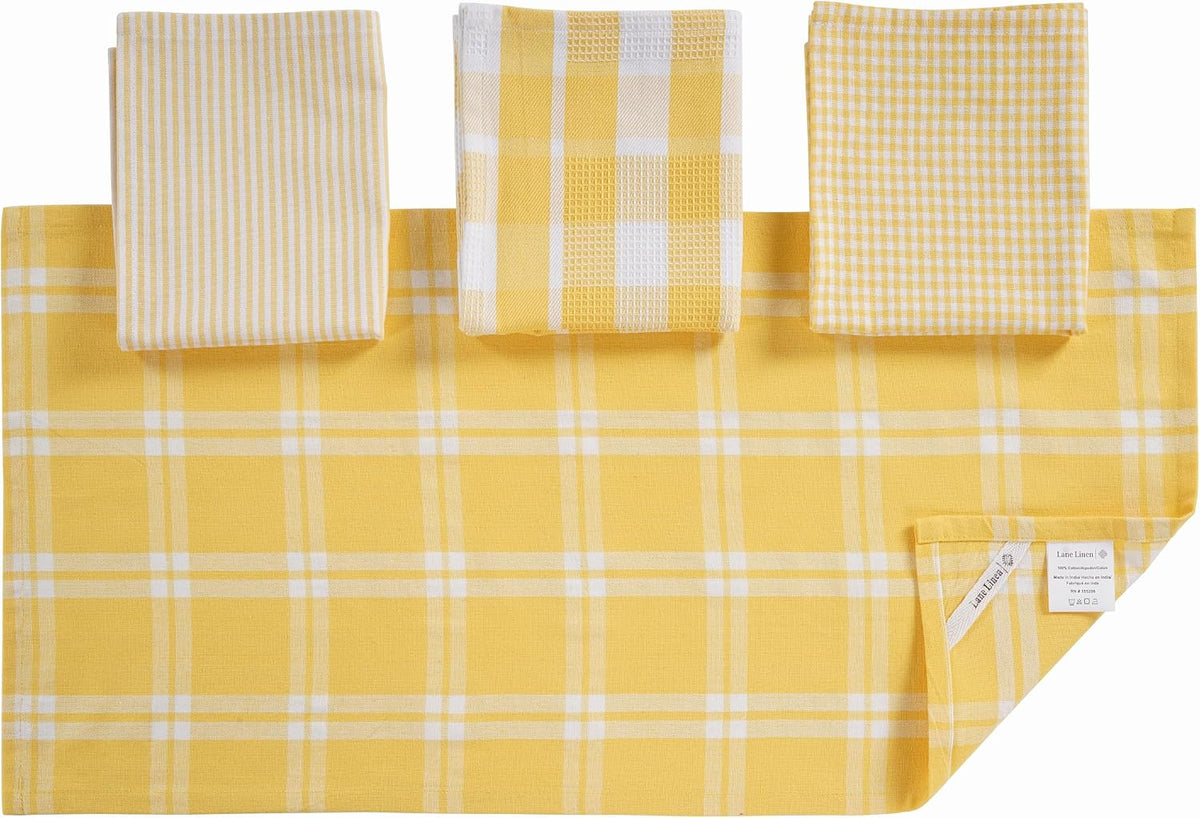 Dish Towels for Kitchen 100% Cotton Tightly Woven - Olive