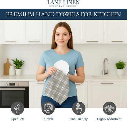 Dish Towels for Kitchen 100% Cotton Tightly Woven - Olive