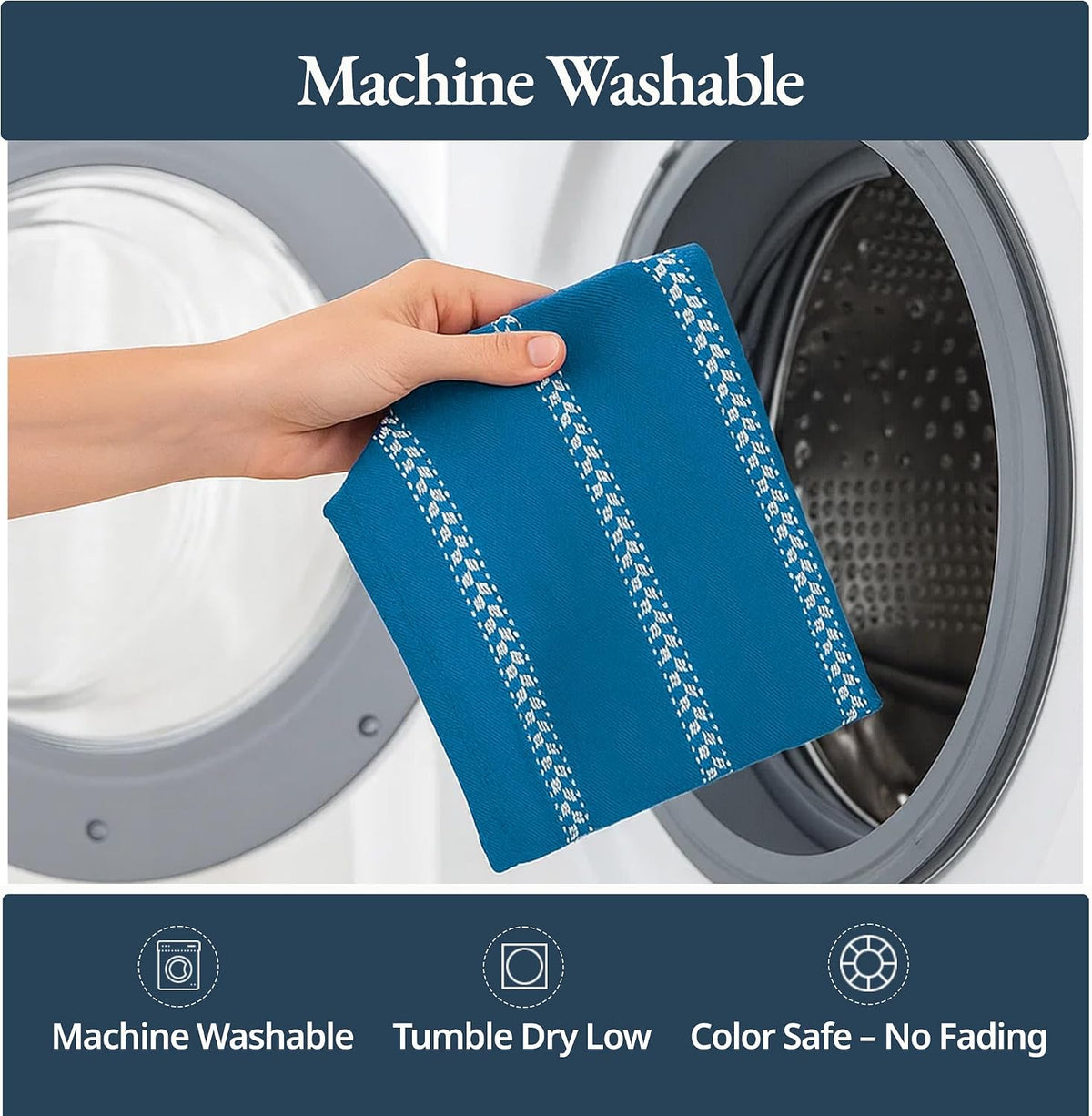 Dish Towels for Kitchen 100% Cotton Tightly Woven - Olive