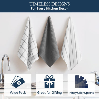 Dish Towels for Kitchen 100% Cotton Tightly Woven - Olive