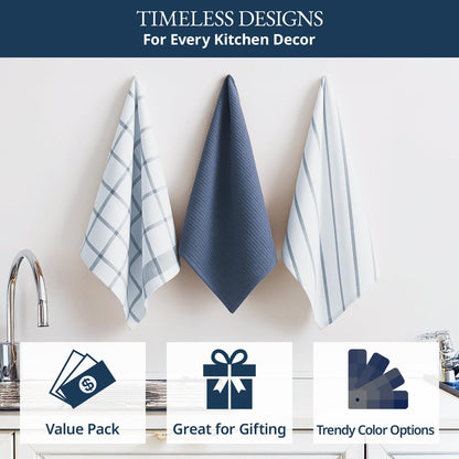 Dish Towels for Kitchen 100% Cotton Tightly Woven - Olive
