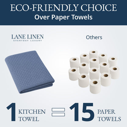 Dish Towels for Kitchen 100% Cotton Tightly Woven - Olive