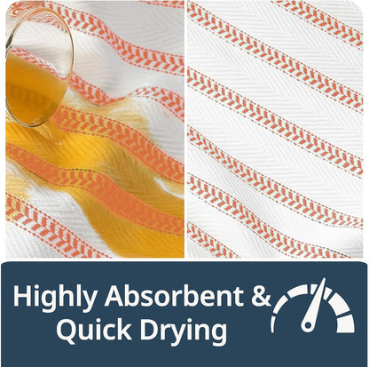 Dish Towels for Kitchen 100% Cotton Tightly Woven - Olive