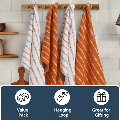 Dish Towels for Kitchen 100% Cotton Tightly Woven - Olive