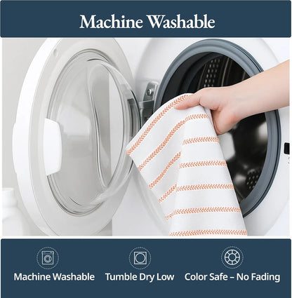 Dish Towels for Kitchen 100% Cotton Tightly Woven - Olive