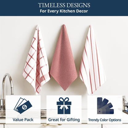 Dish Towels for Kitchen 100% Cotton Tightly Woven - Olive