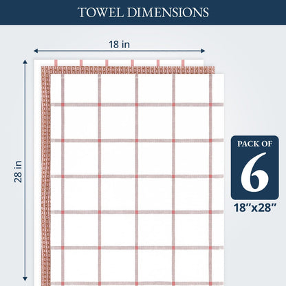 Dish Towels for Kitchen 100% Cotton Tightly Woven - Olive