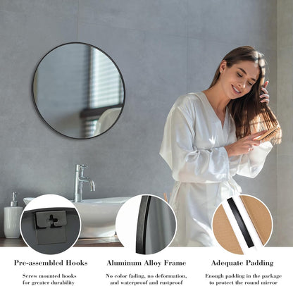36"x48" Smart Anti-Fog LED Bathroom Mirror with Front Light & Backlit, 3 Color Modes, Dimmable, Memory Function, Wall-Mounted Modern Rectangular Vanity Mirror, White