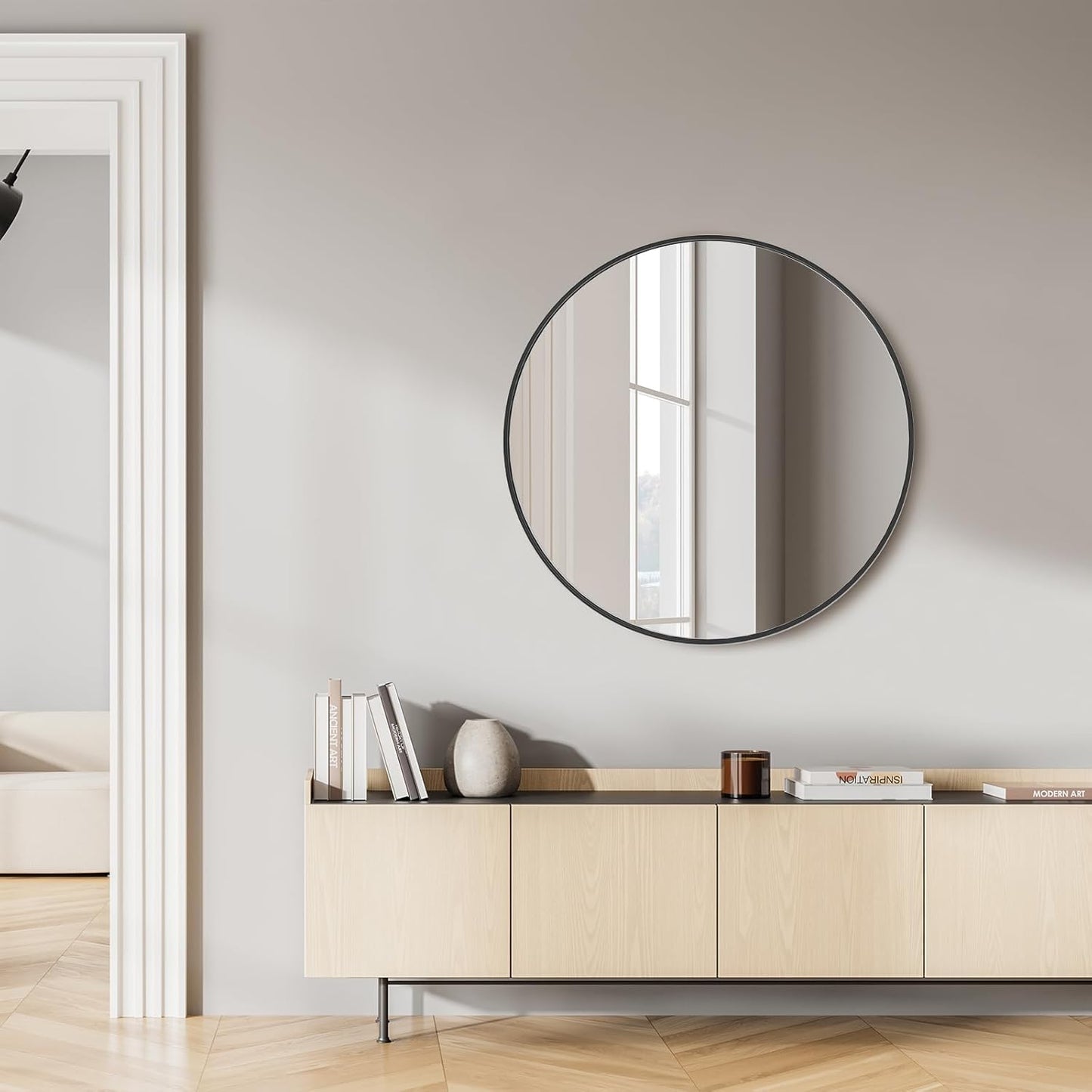 36"x48" Smart Anti-Fog LED Bathroom Mirror with Front Light & Backlit, 3 Color Modes, Dimmable, Memory Function, Wall-Mounted Modern Rectangular Vanity Mirror, White
