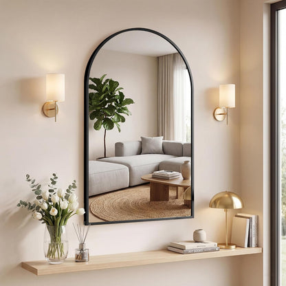 36"x48" Smart Anti-Fog LED Bathroom Mirror with Front Light & Backlit, 3 Color Modes, Dimmable, Memory Function, Wall-Mounted Modern Rectangular Vanity Mirror, White