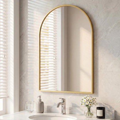 36"x48" Smart Anti-Fog LED Bathroom Mirror with Front Light & Backlit, 3 Color Modes, Dimmable, Memory Function, Wall-Mounted Modern Rectangular Vanity Mirror, White
