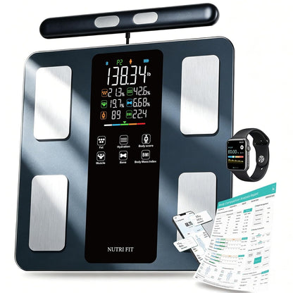 Smart Scale for Body Weight Body Fat Composition Monitor Sync App