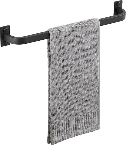 Bathroom Towel Bar, 10 inch Towel Racks, Matte Black