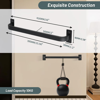 Bathroom Towel Bar, 10 inch Towel Racks, Matte Black