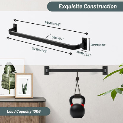Bathroom Towel Bar, 10 inch Towel Racks, Matte Black