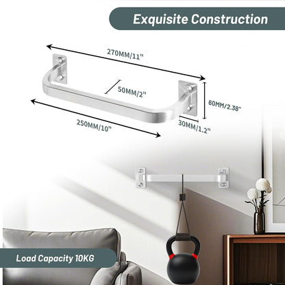 Bathroom Towel Bar, 10 inch Towel Racks, Matte Black