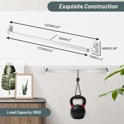 Bathroom Towel Bar, 10 inch Towel Racks, Matte Black