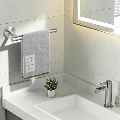 Hand Towel Holder/Towel Ring, Thicken Stainless Steel Hand Towel Bar for Bathroom, Rustproof Wall Mounted Towel Rack, Contemporary Style Bath Accessories, 9 Inch (1 Pack, Brushed Nickel)
