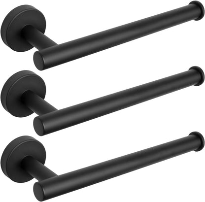 Hand Towel Holder/Towel Ring, Thicken Stainless Steel Hand Towel Bar for Bathroom, Rustproof Wall Mounted Towel Rack, Contemporary Style Bath Accessories, 9 Inch (1 Pack, Brushed Nickel)