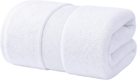 Jumbo Bath Sheets Towels for Adults – 600 GSM (35X70 Inches)– 100% Ring Spun Cotton, Soft and Absorbent Large Bath Towels for Bathroom