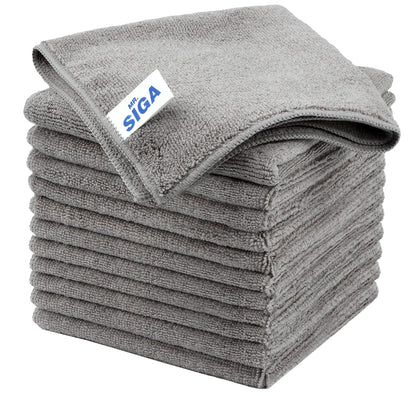 Microfiber Cleaning Cloths, Streak Free Microfiber Towels, 12 Pack