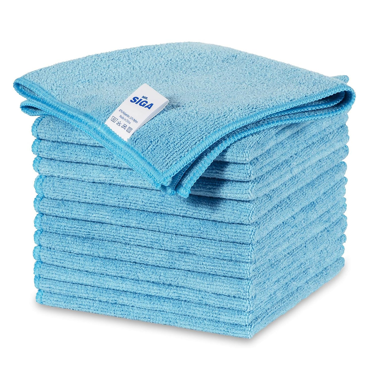 Microfiber Cleaning Cloths, Streak Free Microfiber Towels, 12 Pack