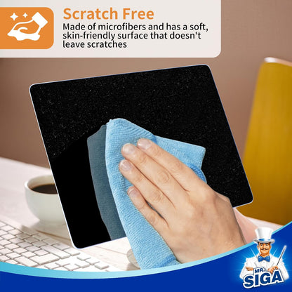 Microfiber Cleaning Cloths, Streak Free Microfiber Towels, 12 Pack
