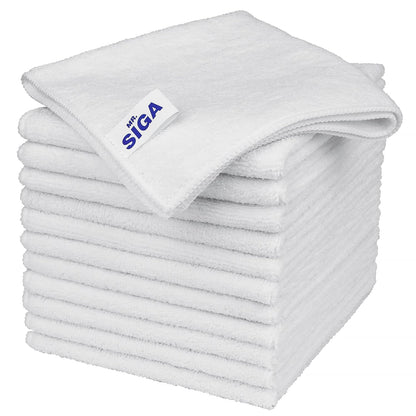 Microfiber Cleaning Cloths, Streak Free Microfiber Towels, 12 Pack