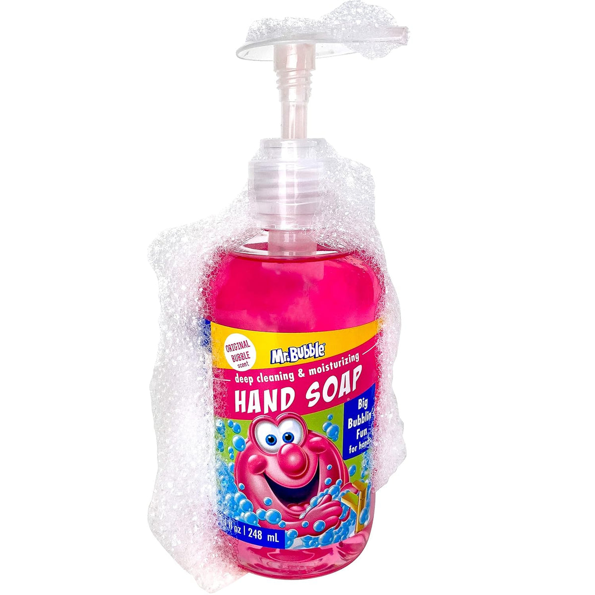 Kids Moisturizing Hand Soap, Gentle Sensitive Skin Formula Enriched with Nourishing Aloe Vera - Original Bubble Scent (Pack of 3 Bottles, 8.4 Fl Oz Each)