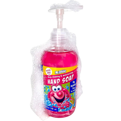 Kids Moisturizing Hand Soap, Gentle Sensitive Skin Formula Enriched with Nourishing Aloe Vera - Original Bubble Scent (Pack of 3 Bottles, 8.4 Fl Oz Each)