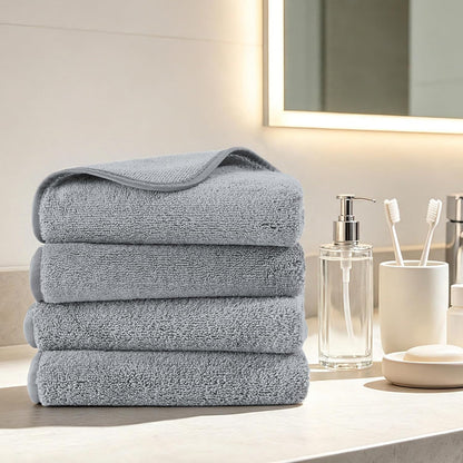 330 GSM Poly Blend Microfiber Quick Dry Hand Towel, 16x30 in