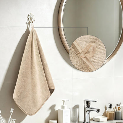 330 GSM Poly Blend Microfiber Quick Dry Hand Towel, 16x30 in