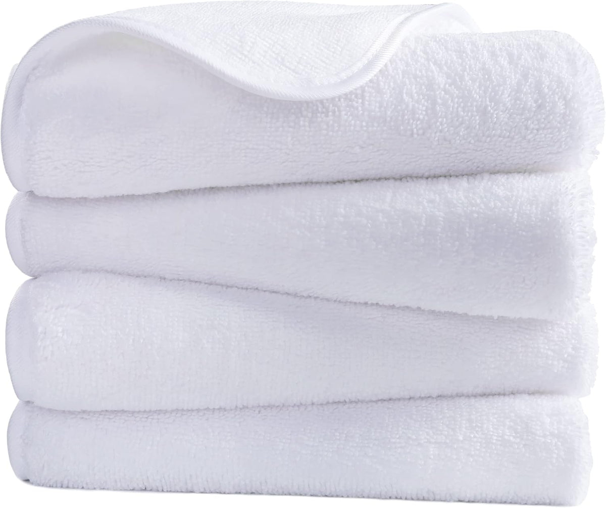 330 GSM Poly Blend Microfiber Quick Dry Hand Towel, 16x30 in
