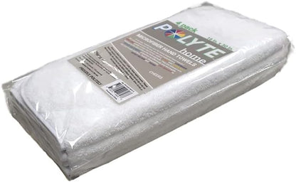 330 GSM Poly Blend Microfiber Quick Dry Hand Towel, 16x30 in