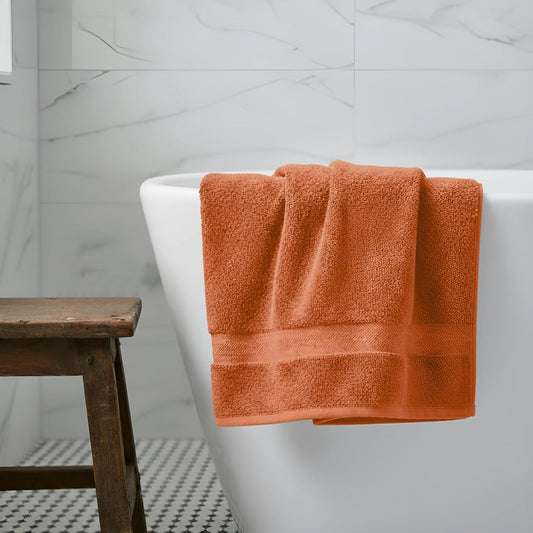 Organic Cotton Luxuriously Plush Bath Towel | GOTS & OEKO-TEX Certified | Premium Hotel Quality Towels | Feather Touch Technology | 650 GSM Long Staple|Soft, Quick Dry & Ultra-Absorbent 30"x58"