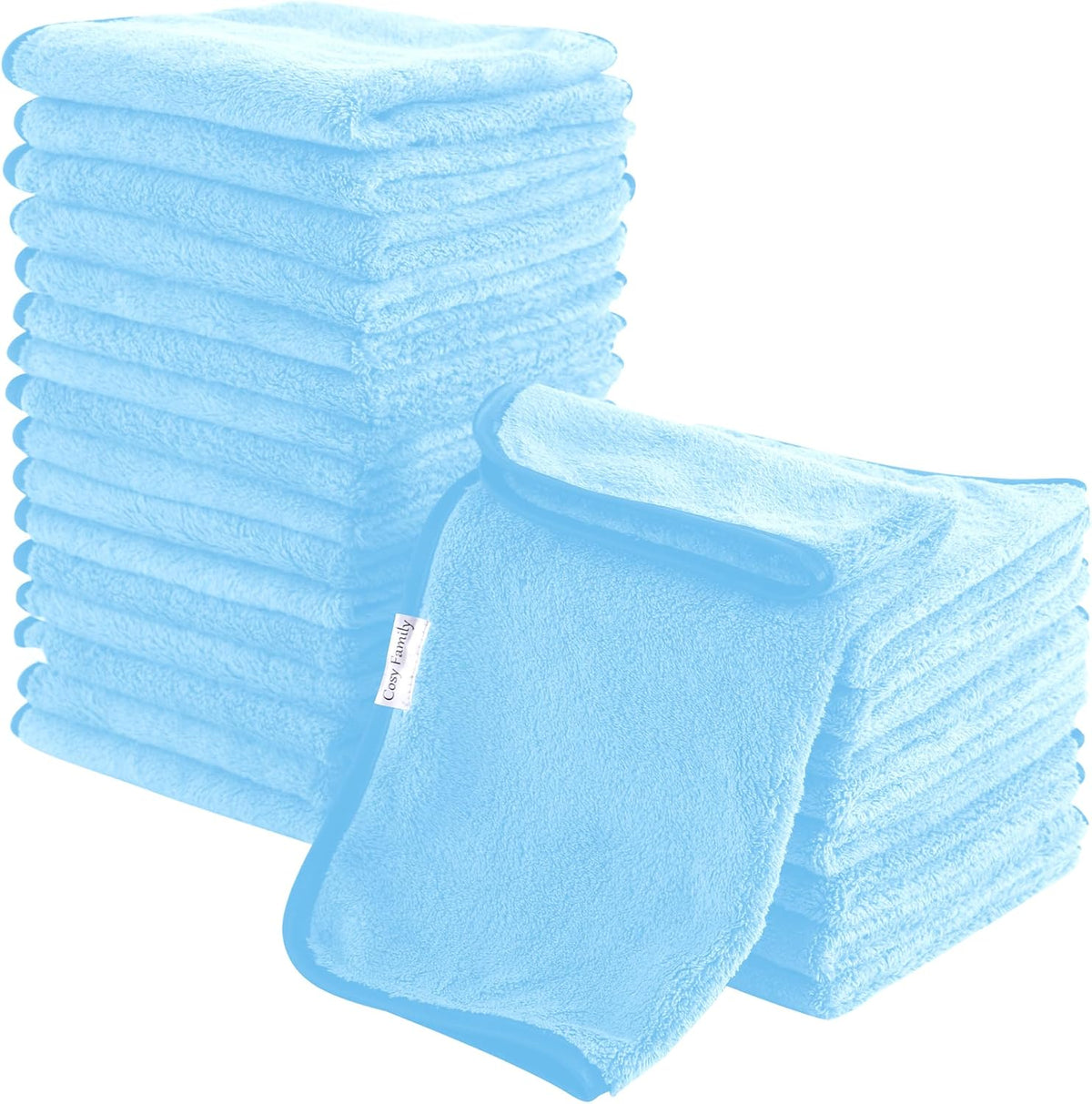 Ultra Soft Microfiber Absorbent Hand Towel, Silk Hemming Towels for Bathroom - Quick Drying - Perfect for Bath, Fitness, Gym, Shower, Hotel, and Spa - 16x28 Inch, Warm Color