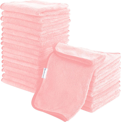 Ultra Soft Microfiber Absorbent Hand Towel, Silk Hemming Towels for Bathroom - Quick Drying - Perfect for Bath, Fitness, Gym, Shower, Hotel, and Spa - 16x28 Inch, Warm Color