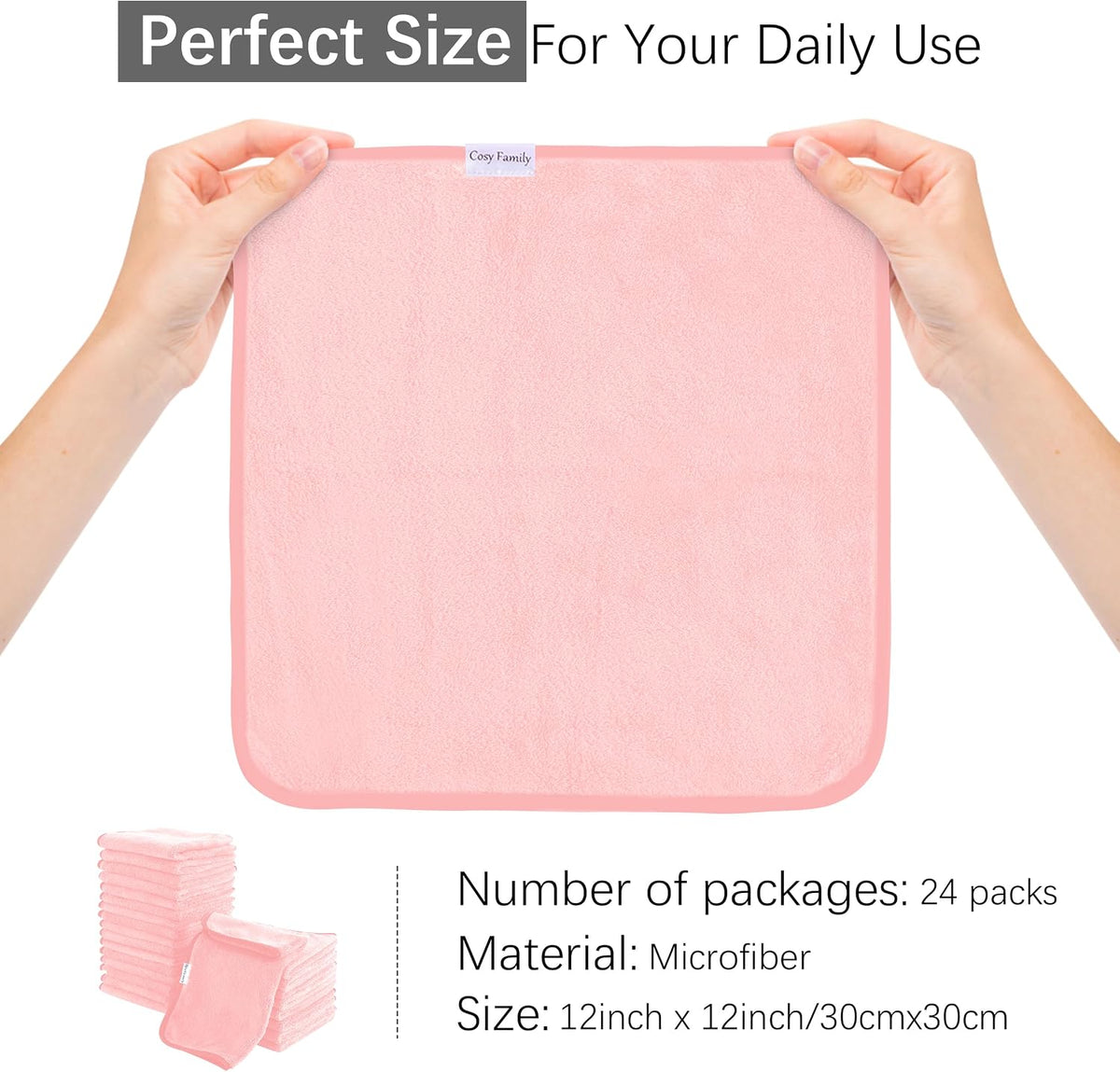 Ultra Soft Microfiber Absorbent Hand Towel, Silk Hemming Towels for Bathroom - Quick Drying - Perfect for Bath, Fitness, Gym, Shower, Hotel, and Spa - 16x28 Inch, Warm Color