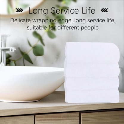 Ultra Soft Microfiber Absorbent Hand Towel, Silk Hemming Towels for Bathroom - Quick Drying - Perfect for Bath, Fitness, Gym, Shower, Hotel, and Spa - 16x28 Inch, Warm Color