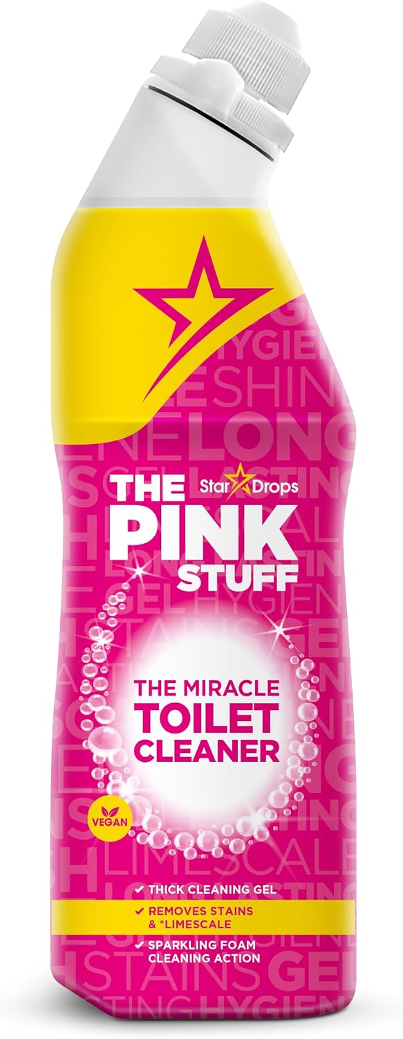 The Pink Stuff Miracle Toilet Gel Cleaner, 25 Fl Oz