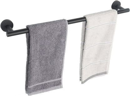 Bath Towel Bar - Thicken SUS304 Stainless Steel Bathroom Towel Holder, Towel Rod for Bathroom Heavy Duty Wall Mounted Towel Rack Hanger (16IN, Brushed Nickel)