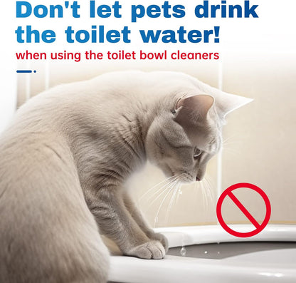 Toilet Bowl Cleaner Tablets, 30 Pack, Auto Cleaning, Long-Lasting