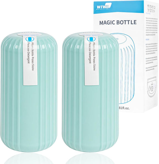 WTWD Automatic Toilet Cleaner, 3 Pack, Stain Prevention, Septic Safe | 2-month slow-release gel, prevents hard water stains, pH-neutral, porcelain-safe, fits tanks over 3.5 inches