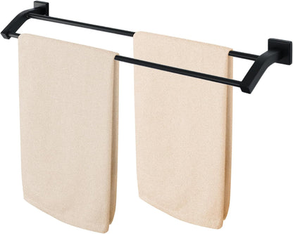 Double Towel Bar,24" Double Towel Racks for Bathroom,Polished Chrome