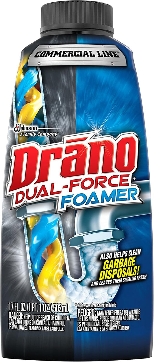 EarlyAction Foamer Drain Clog Remover, Garbage Disposal Cleaner, 17oz