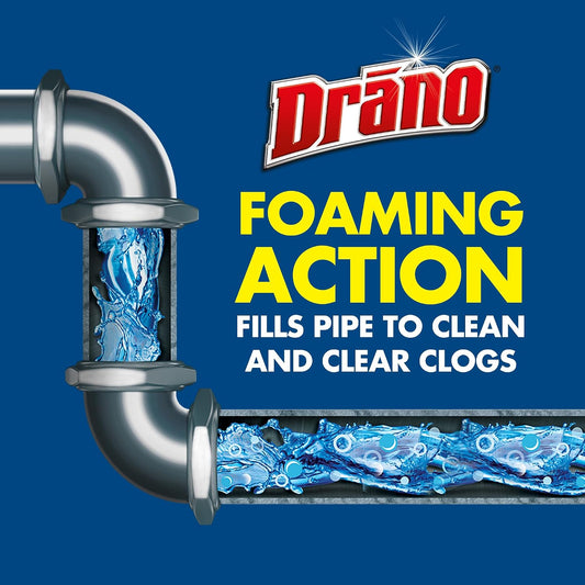 EarlyAction Foamer Drain Clog Remover, Garbage Disposal Cleaner, 17oz