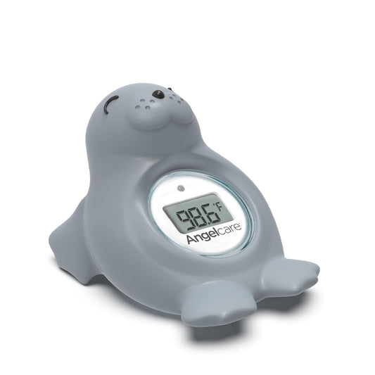 Baby Bath & Room Thermometer - Happy Seal, Grey, BT-01-SEAL-US