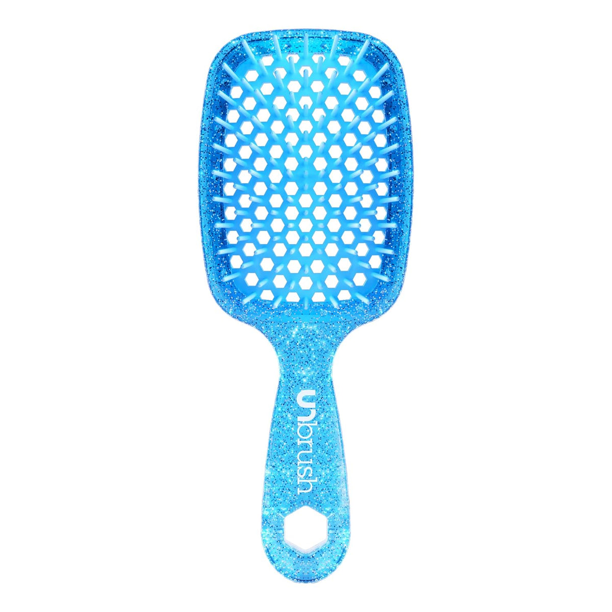 FHI Heat UNbrush Detangling Brush for Pain-Free Brushing on All Wet or Dry Hair Types — Durable DuoFlex Anti-Static Bristles, Lightweight Handle, Vented Hair Brush